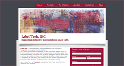 Desktop Screenshot of labeltechin.com